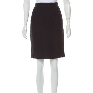 Michael Kors Virgin Wool Knee-Length Skirt Size S